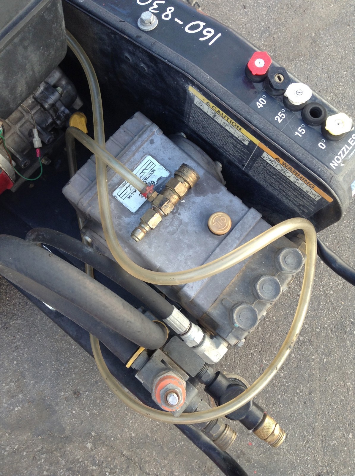 Mi-T-M 3000 psi used Pressure Washer 11 hp Gas Water Washers Cleaner Commercial