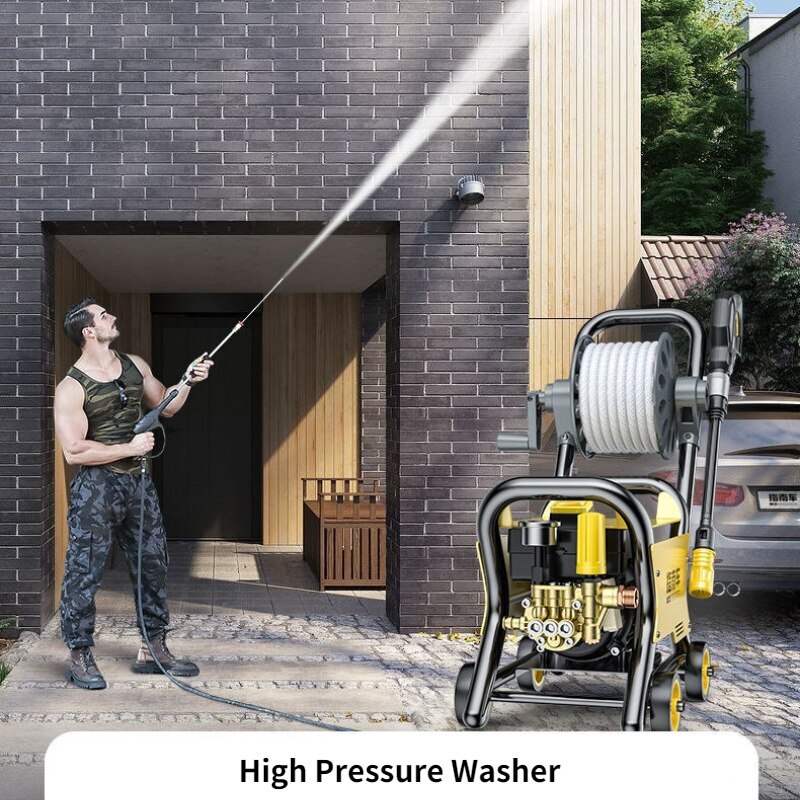 Portable Household High Pressure Cleaner Water Pump Cleaning Car Washer New
