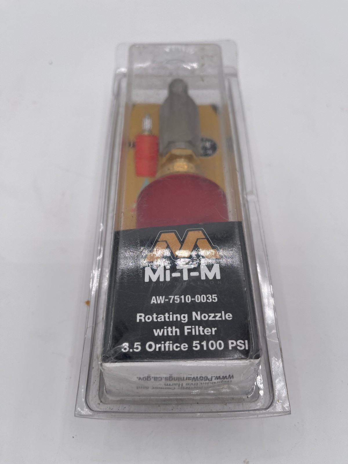 New, Mi-T-M 3.5 Rotating Pressure Washer Nozzle AW-7510-0035 5100 PSI