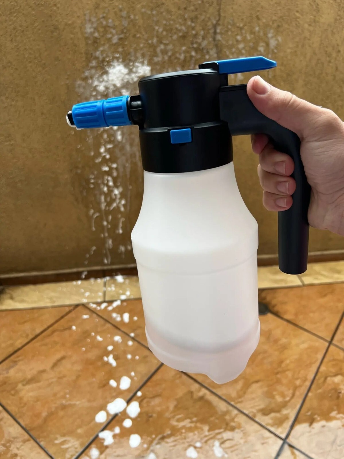 Electric Car Foam Sprayer with USB Pressurized Foam Car Wash Sprayer for Home
