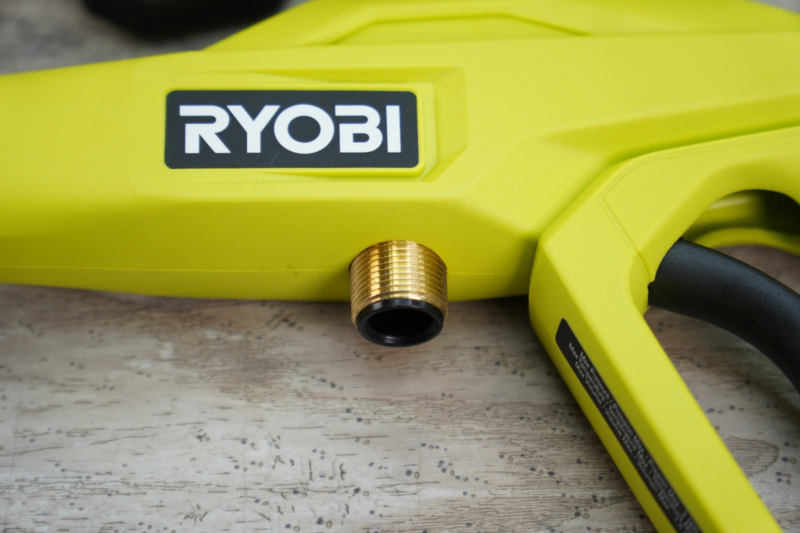RYOBI 1.2GPM Electric Pressure Washer (1800 PSI) RY141803
