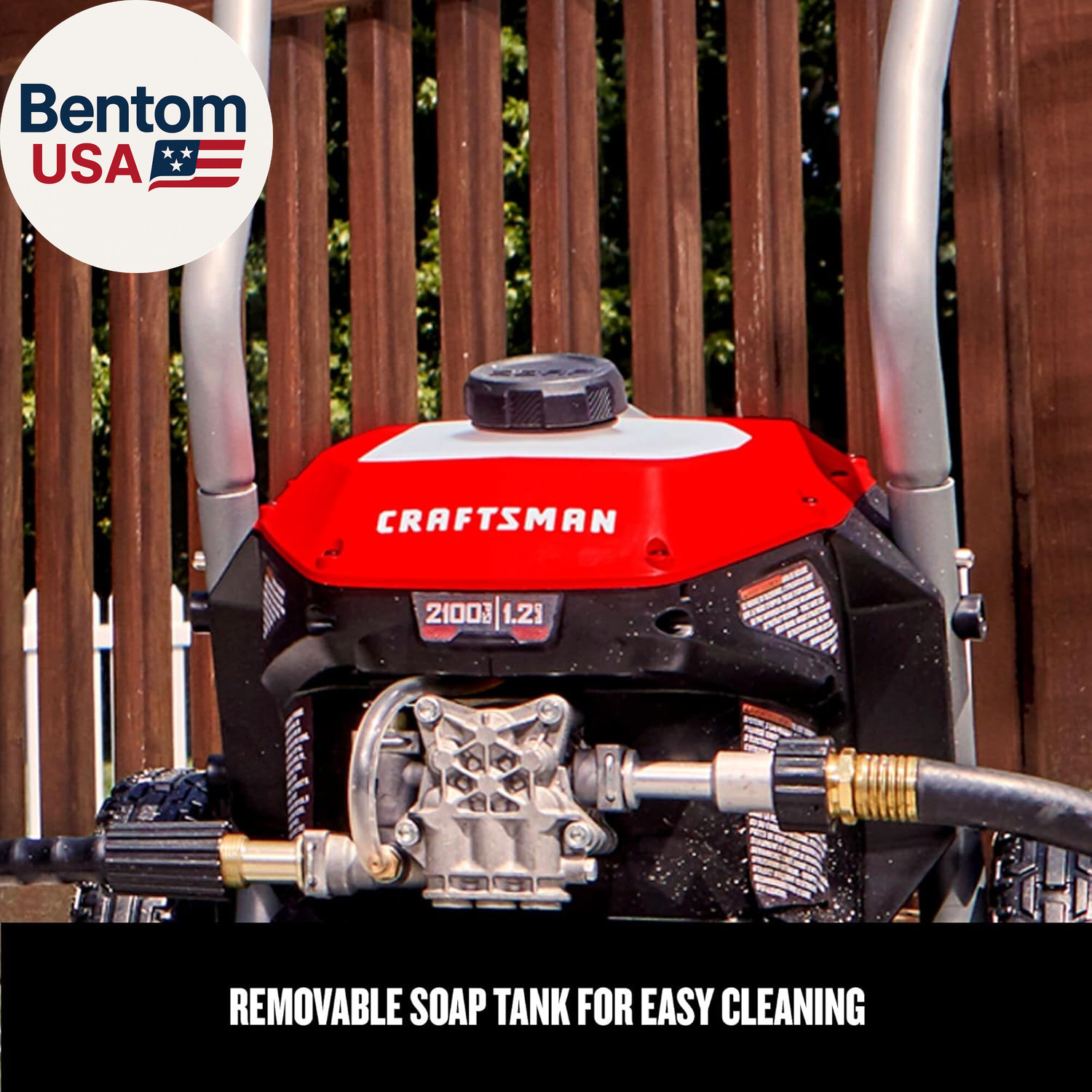 Electric Pressure Washer, Cold Water, 2100-PSI, 1.2 GPM, Corded (CMEPW2100)