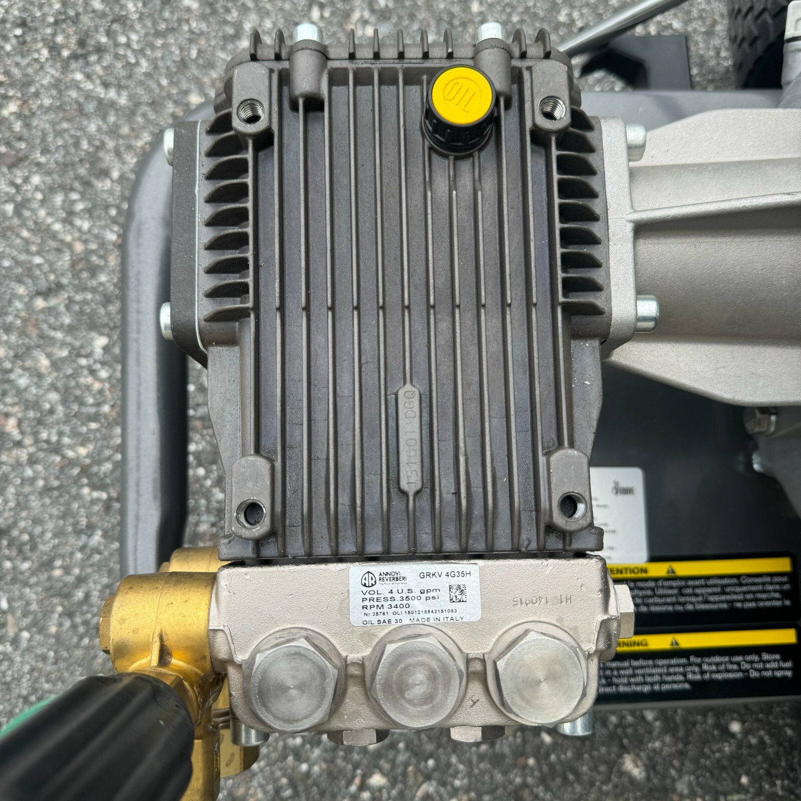 Brave BRP4030HAR Cold Water Pressure Washer 3000 PSI Honda 337cc