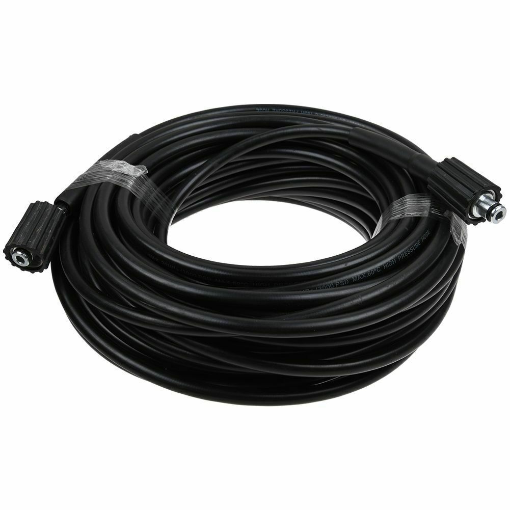 33 FT x 1/4 Inch 3200 MAX PSI High Pressure Washer Replacement Hose M22 14MM
