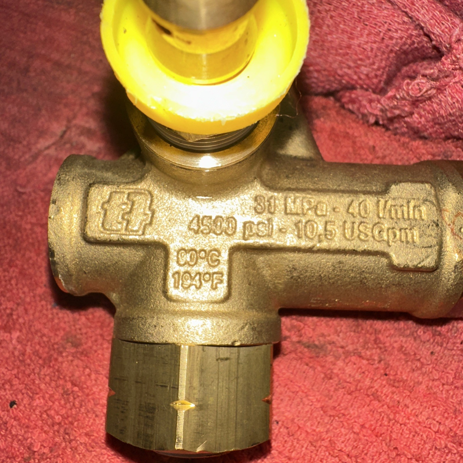 Annovi Reverberi VRT3-310 Unloader Valve 4500PSI 10.5 GPM