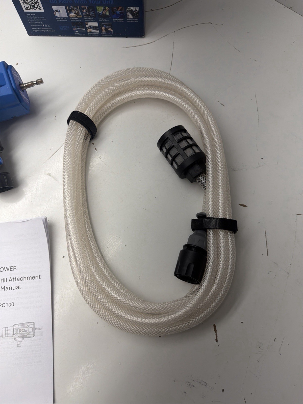 + ROTO POWER Power Cleaner Drill Attachment RPC100