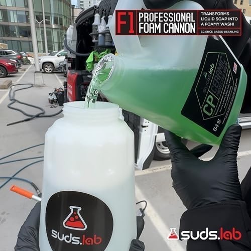 Ultimate Foam Cannon for Car Washing: Suds Lab F1 with Adjustable Nozzle