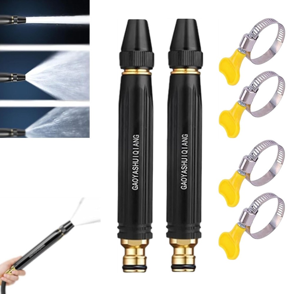 High Pressure Nozzle Water Gun For Car Wash Garden Pressure Booster