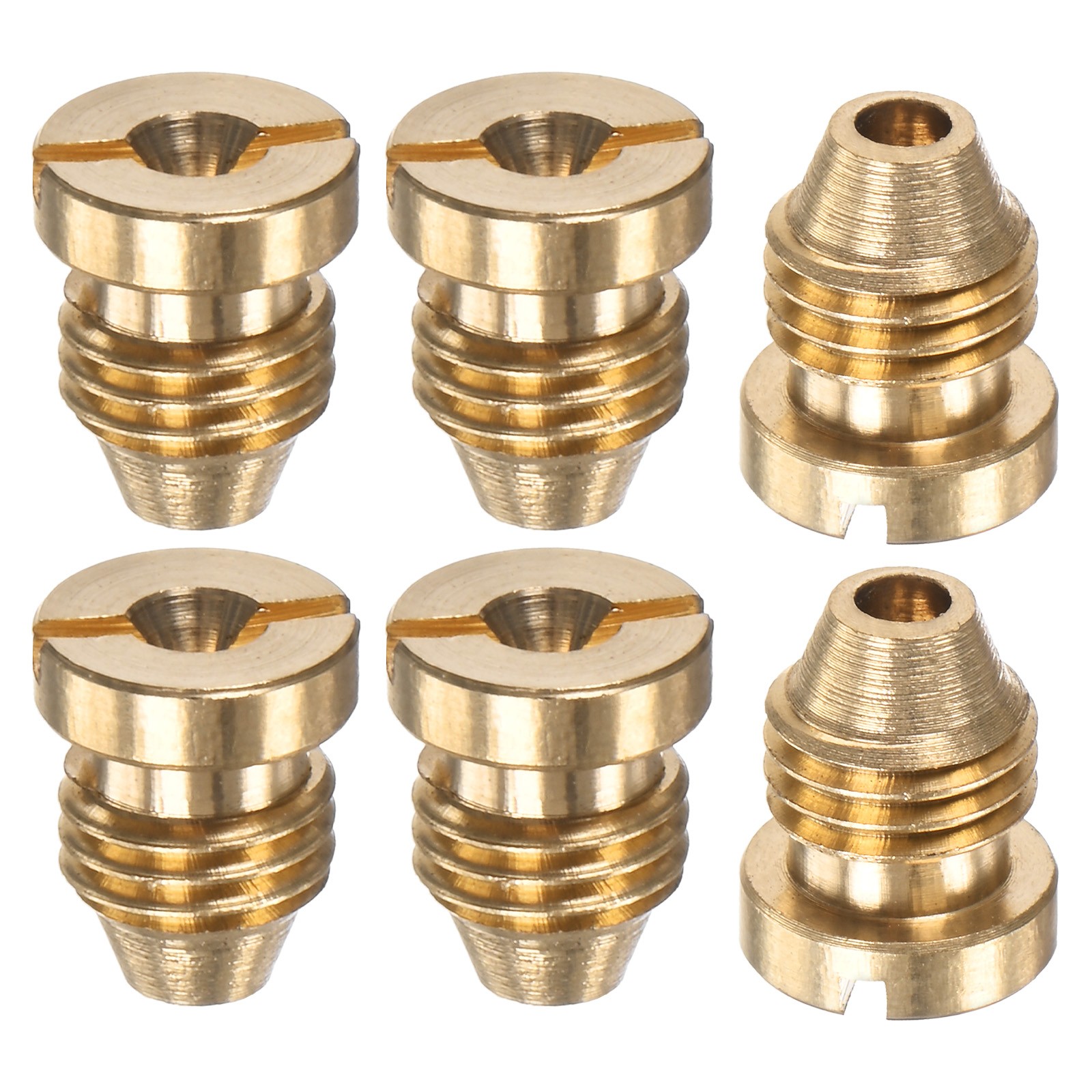 6-Pack Foam Cannon Orifice Nozzle, 1.3mm Brass Universal Thread Tips
