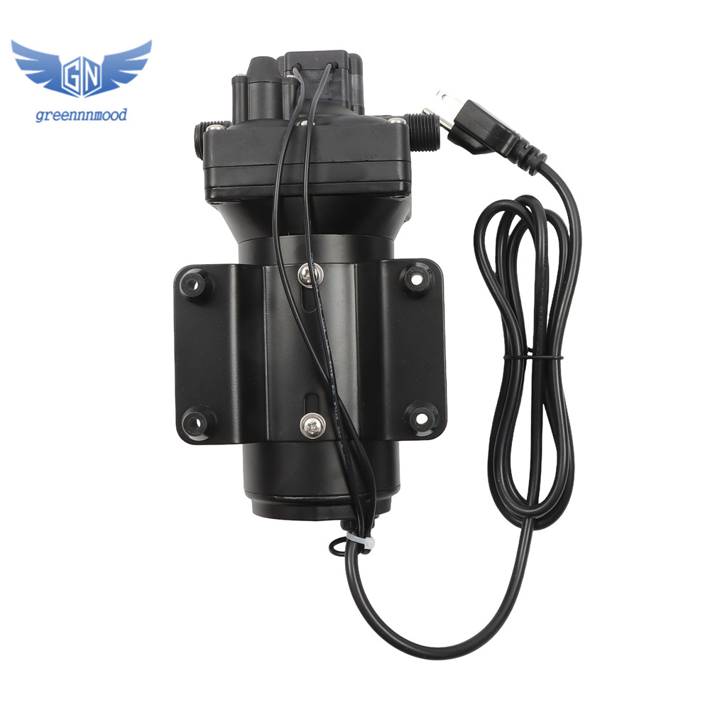 Water Pressure Booster Diaphragm Pump 4-chamber 110V AC for House 75PSI 5.5GPM