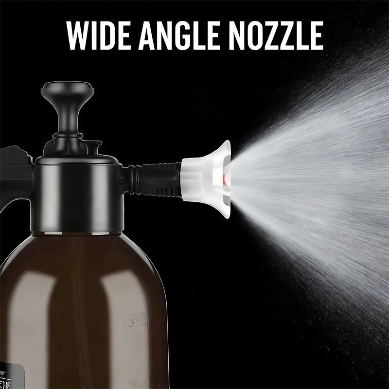 2L Hand Pump Foam Sprayer Pneumatic Washer Foam Snow Foam High Pressure Car Wash