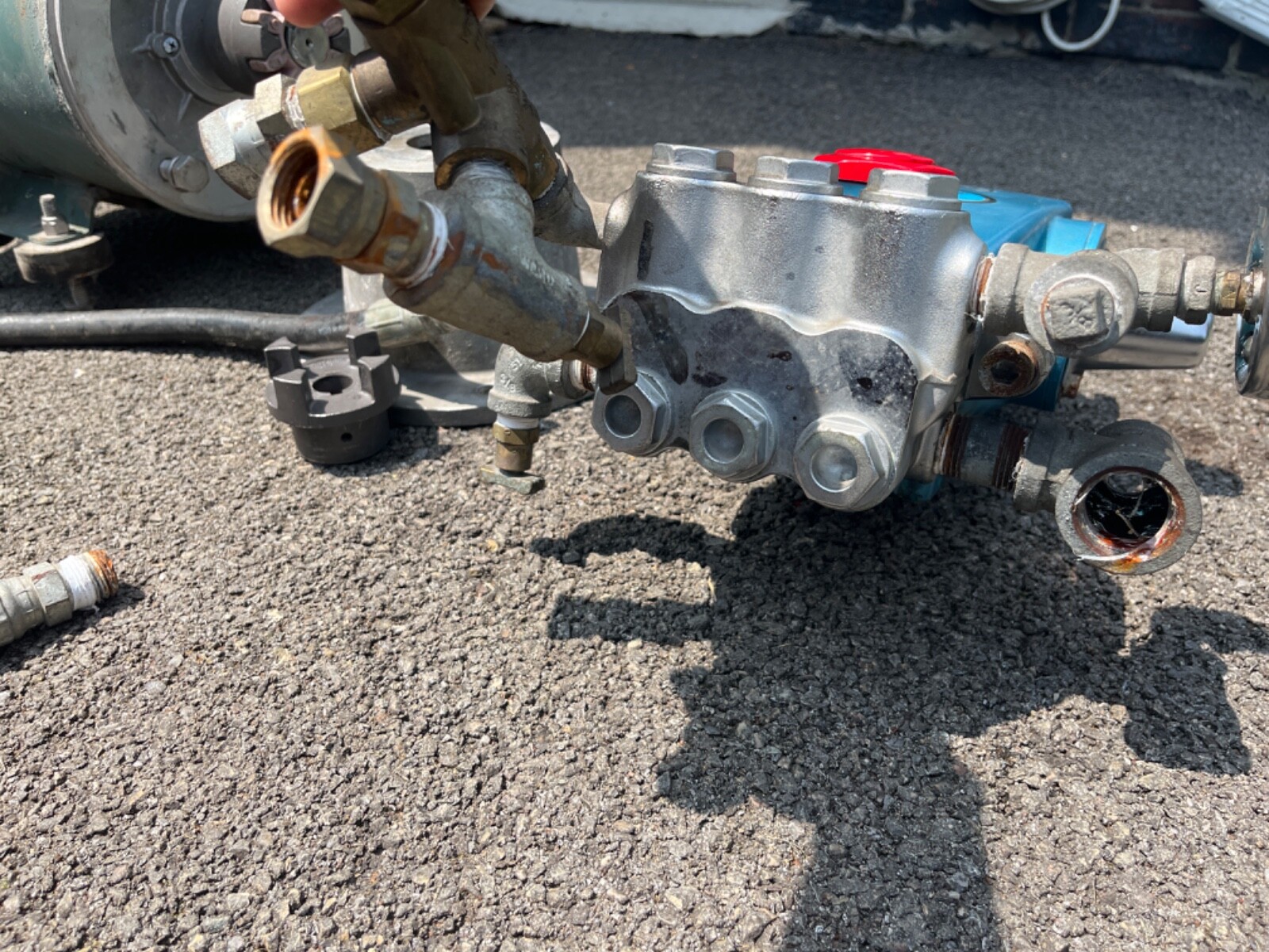 Industrial Pressure Washer Set-up