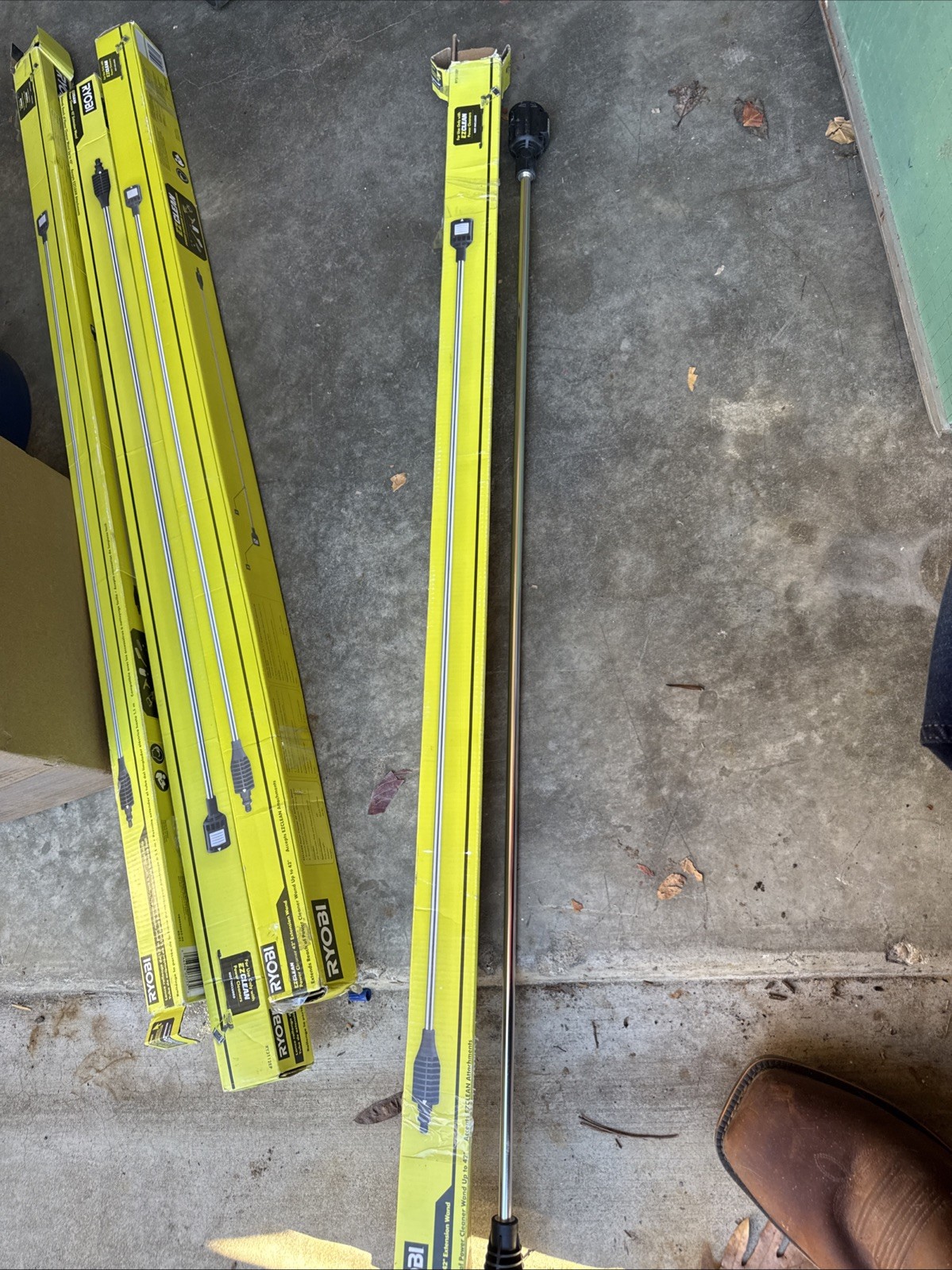 RYOBI EZClean Power Cleaner 42 in. Extension Pole