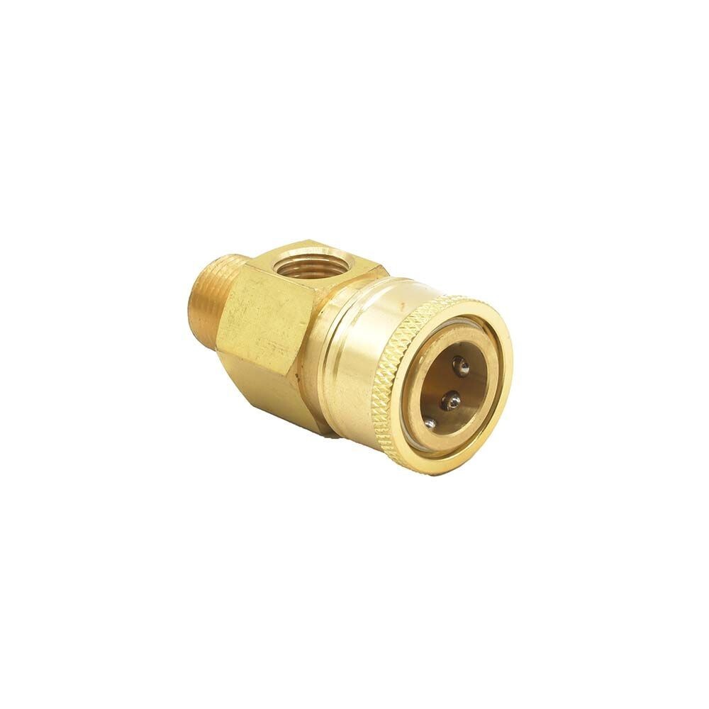 Interstate Pneumatics PW7220 Pressure Washer Pressure Gauge Coupler – 3/8 Inch