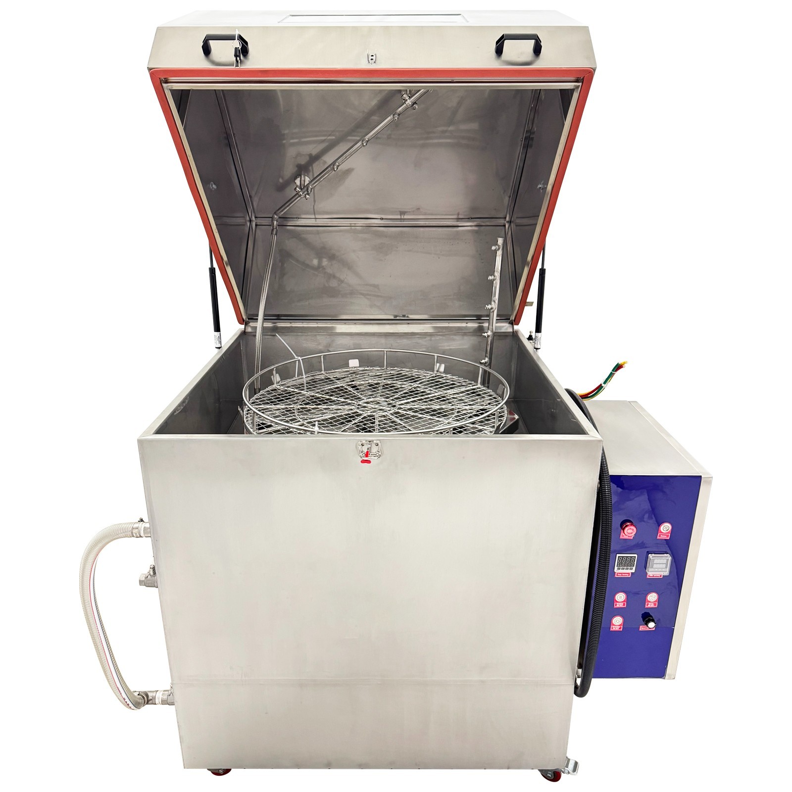 220V High-Pressure Rotary Spray Cleaner Hardware Removing Oil/Dirt Washer 3PH