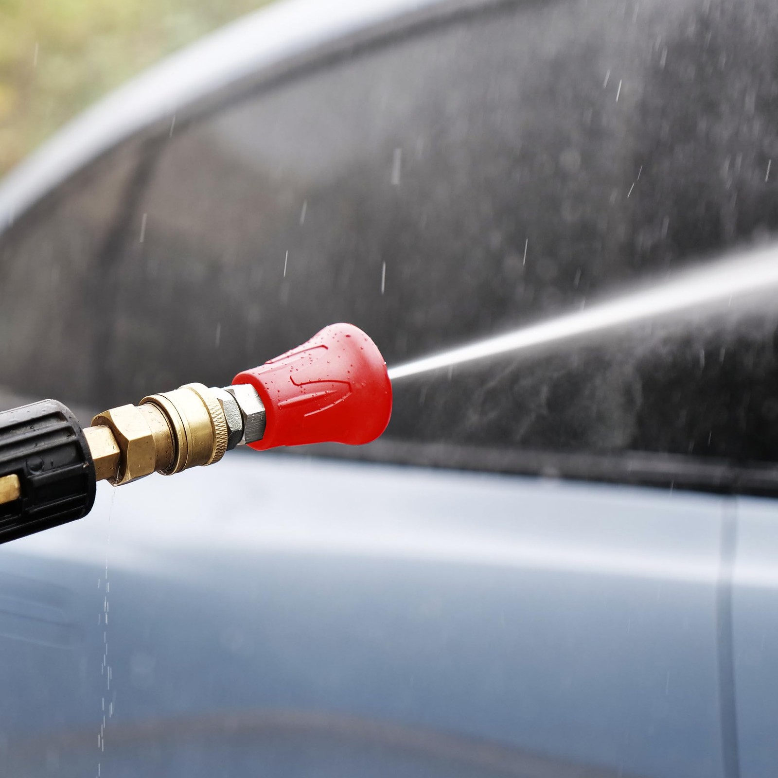Premium Stainless Steel Spray Nozzle Set | Universal ¼″ Quick-Connect Nozzles…