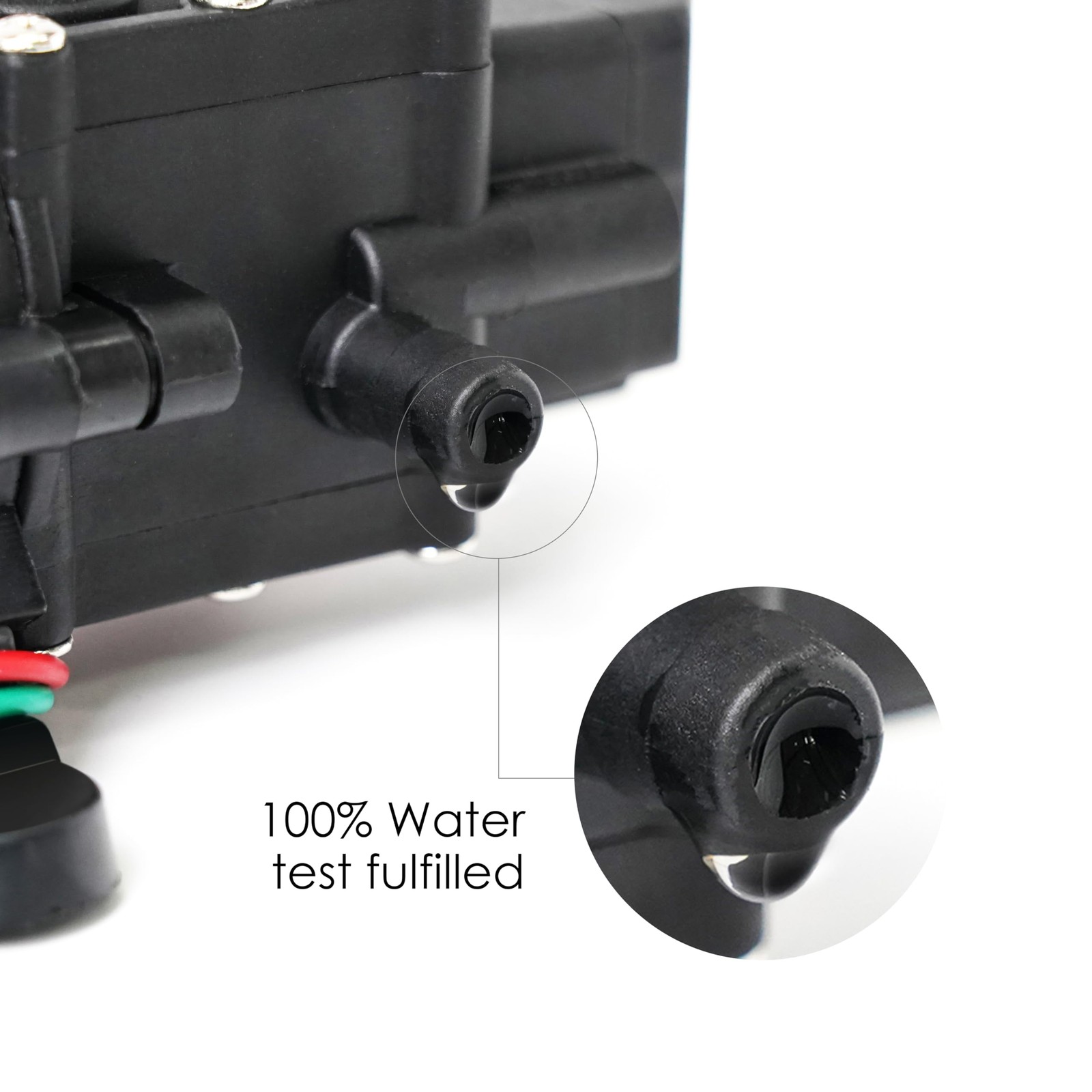 12V Diaphragm Water Pump 1.2 GPM 80 PSI Self Priming Sprayer Pressure Switch