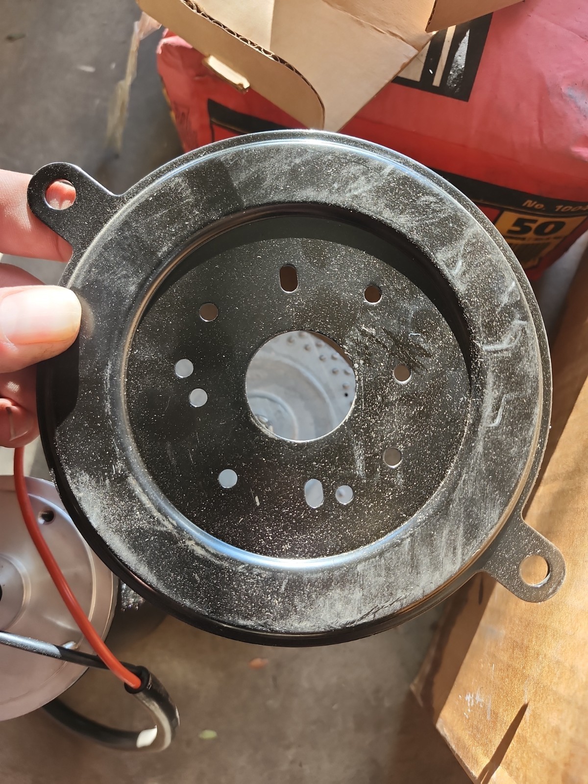 Wayne Burner Motor, 1/5 HP 12V DC, 4500 RPM, Genuine Wayne OEM Parts