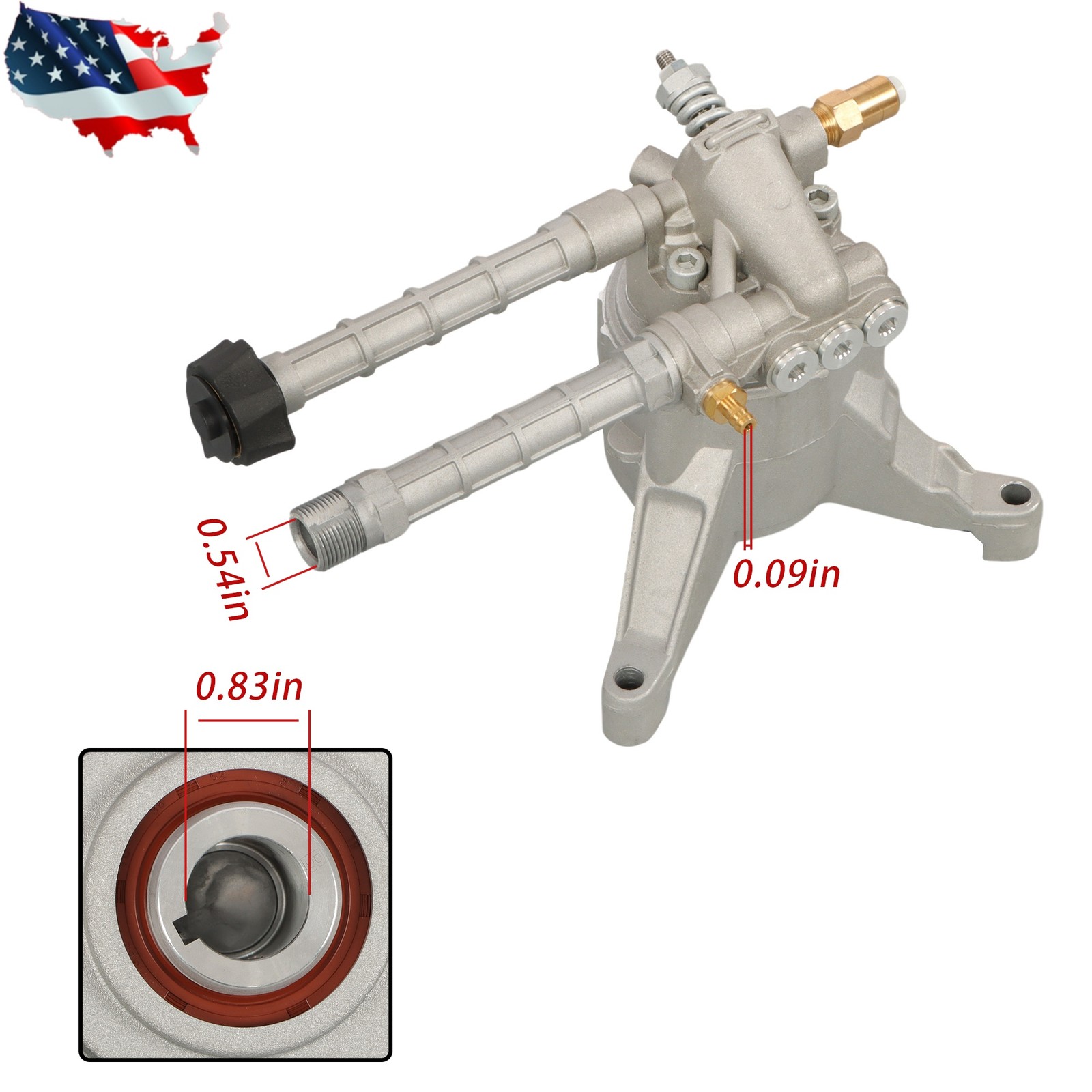 SRMW22G26-EZ 2800PSI Pressure Washer Pump Head Fit For Craftsman Troy Bilt