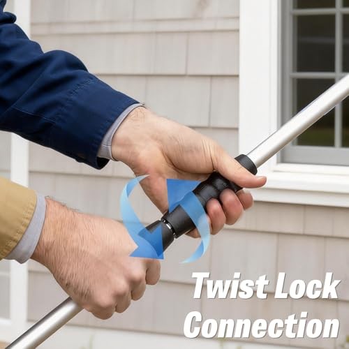 Pressure Washer Extension Wand 9 Ft for Gas and Electric Power Washers,