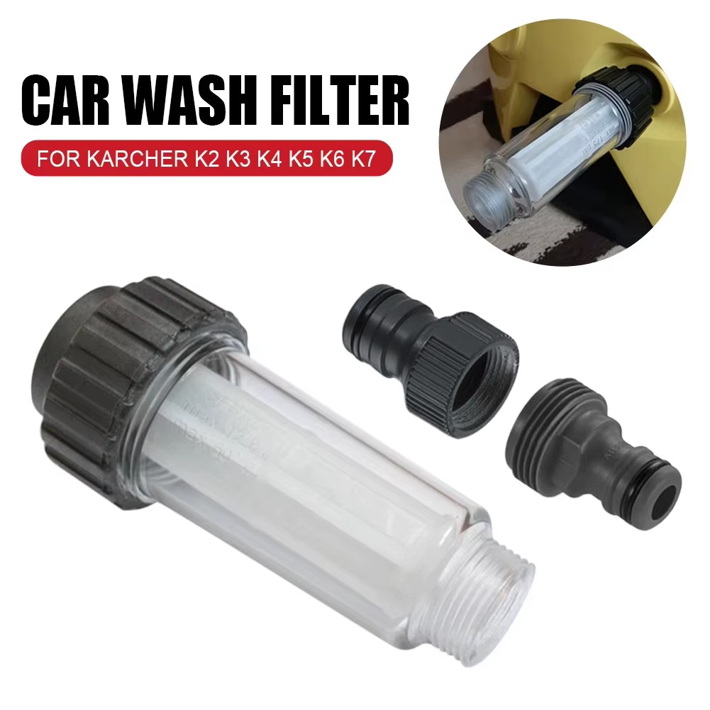 High Pressure Washer Water Filter for Karcher K2 K3 K4 K5 K6 K7 G3/4” 175Psi Wa