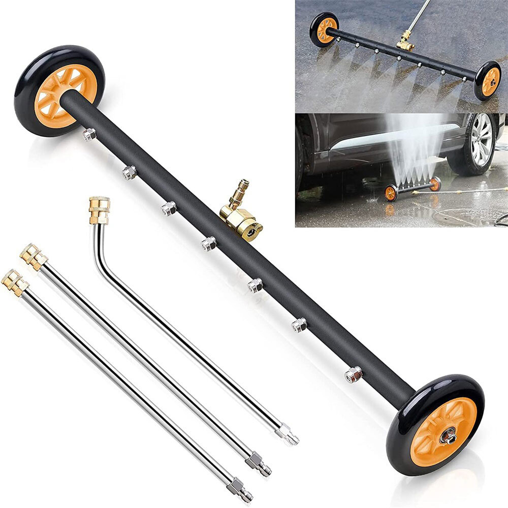 Pressure Power Washer Undercarriage Under Car Cleaner 24″ 4000 PSI Water Broom