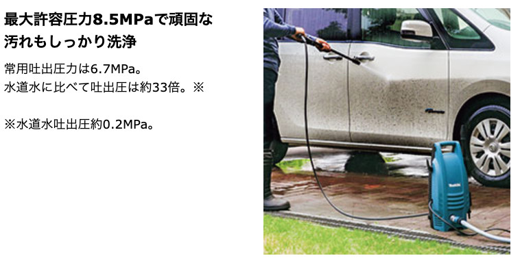 Makita AC110V Electric Pressure Washer MHW101 8.5MPa Body Only