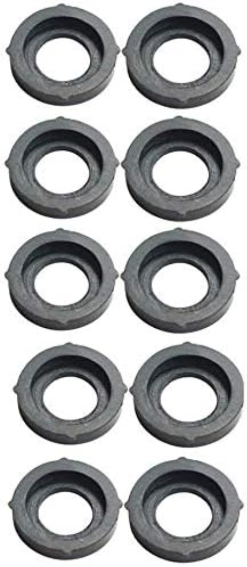10 Pcs Pliable Rubber Hose Washers for 3/4″ Female Connectors – Leak Prevention