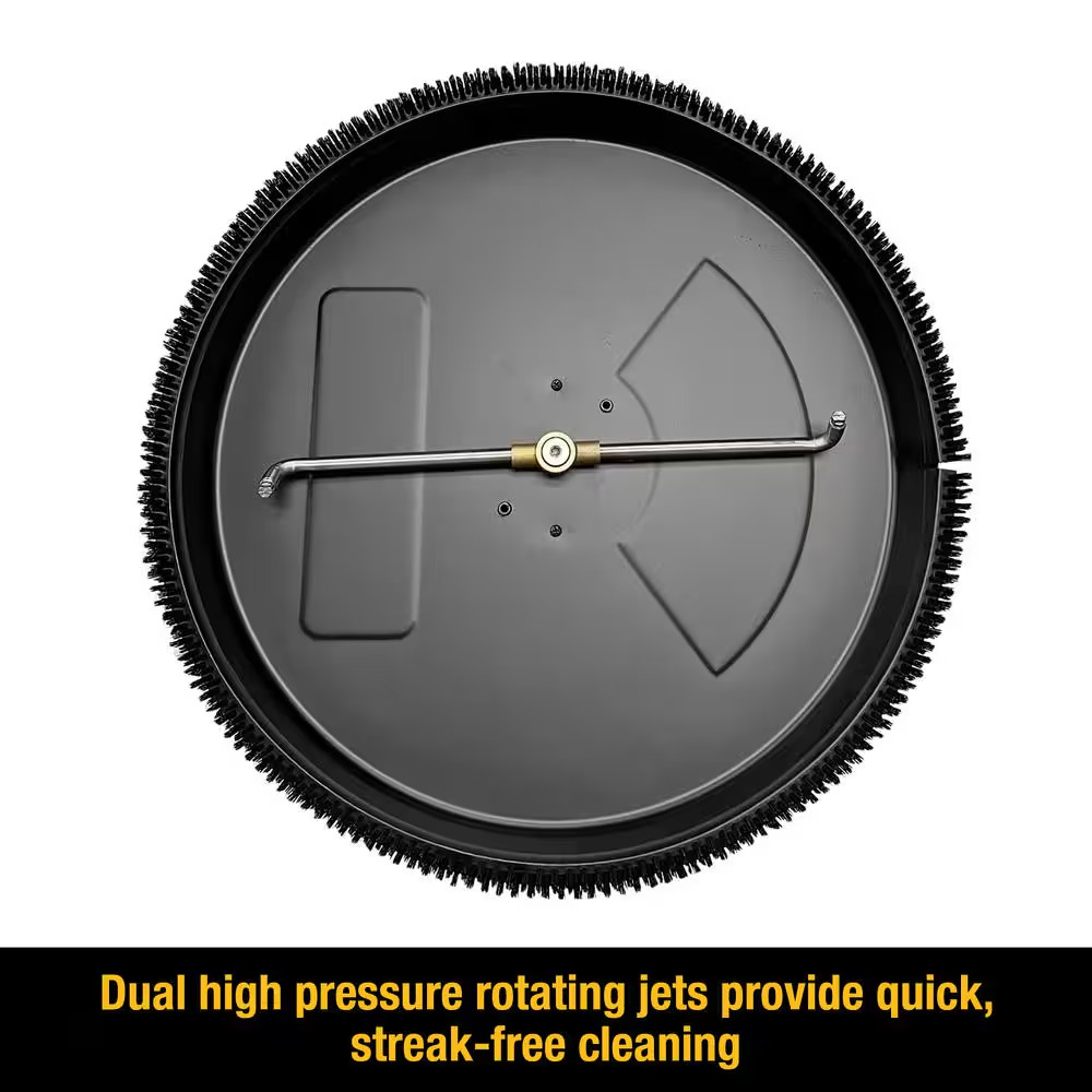 Universal 18 In. Surface Cleaner for Cold Water Pressure Washers Rated up to 370