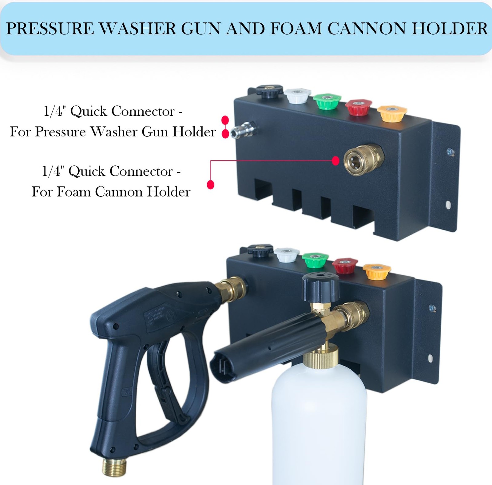 Pressure Washer Gun Holderfoam Cannon Holderfor Foam Cannonpressure Washer Nozzl