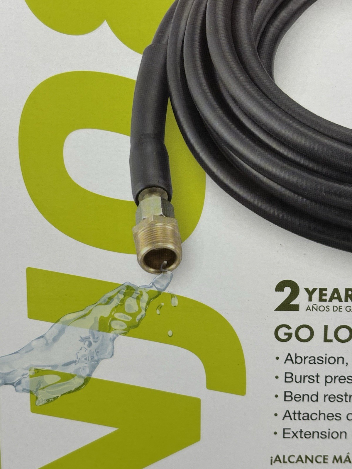 SPX-25H Sun Joe 25-FT Medium Duty Pressure Washer EXTENSION HOSE for SPX Series