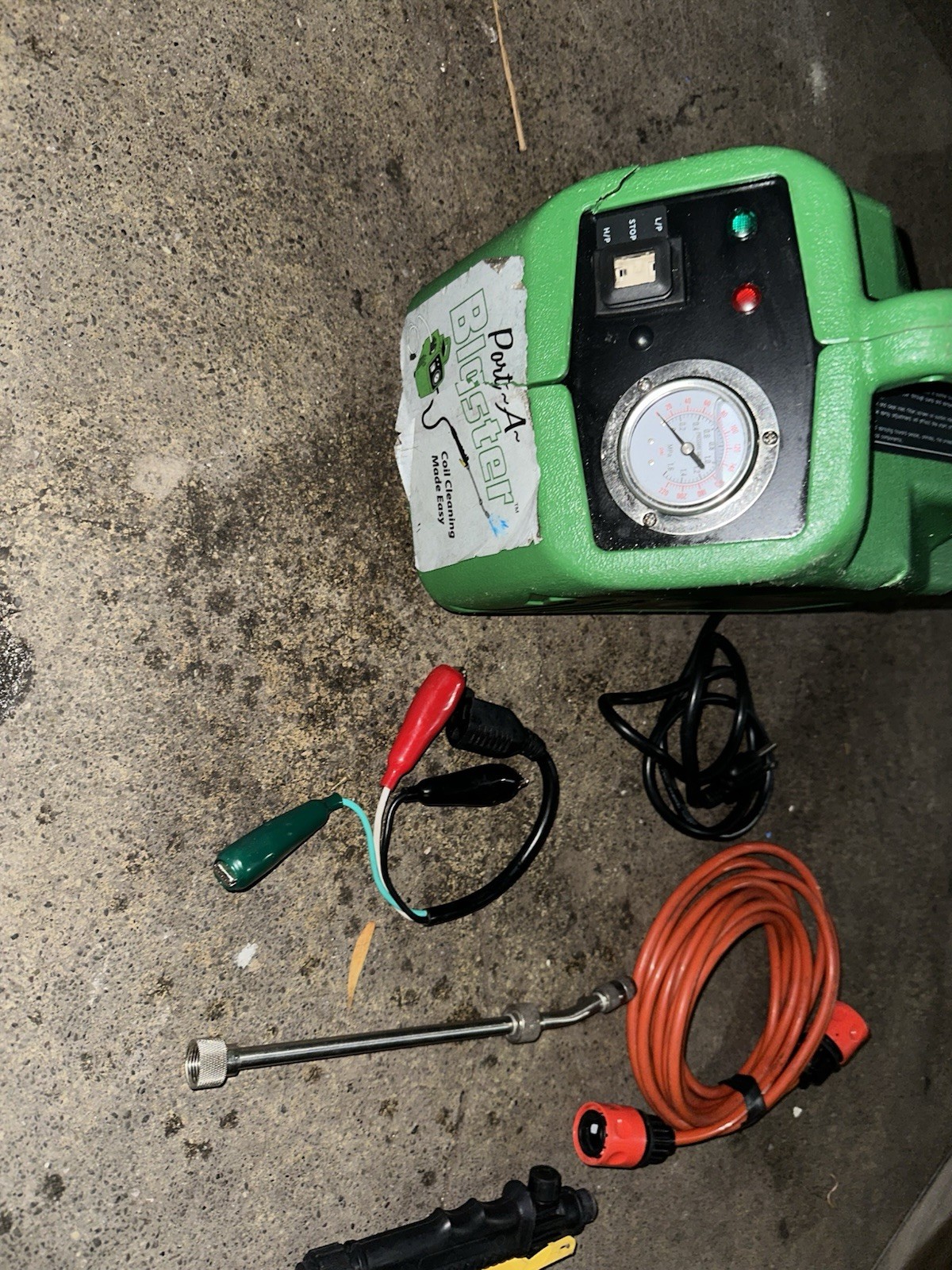 New ZPB140 Port A Blaster HVAC Coil Cleaning Portable Pressure Washer Coil Je…