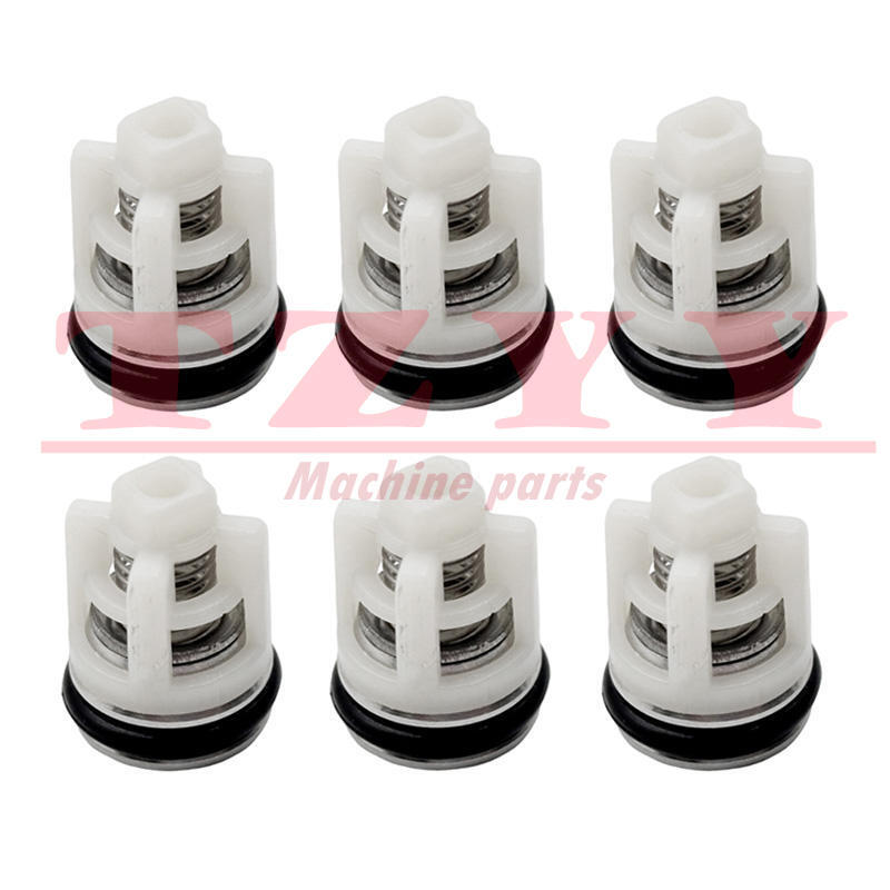 6x Check Valve Repair Kit For Washer Pump Universal OD: 12.6mm Length: 16.5mm