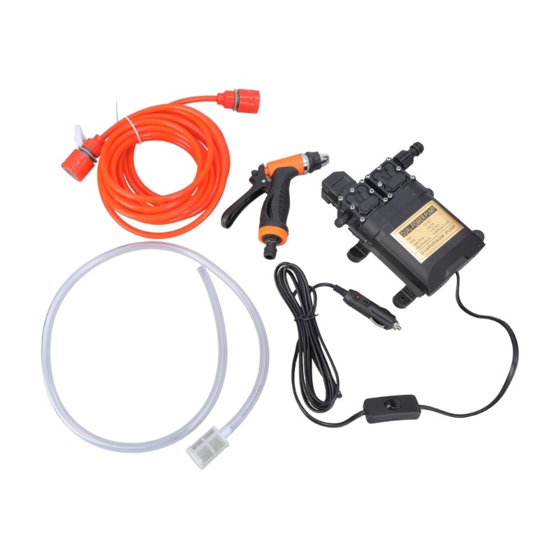 12V Double Pump Wash Equipment for Convenient Use by Car Owners Outdoor Traveler