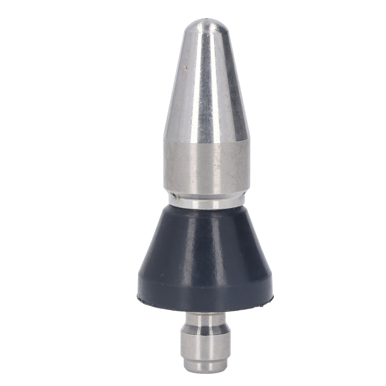 Pressure Washer Nozzle Pointed 5000PSI Large Head Rear 3 Holes 1/4in NPT