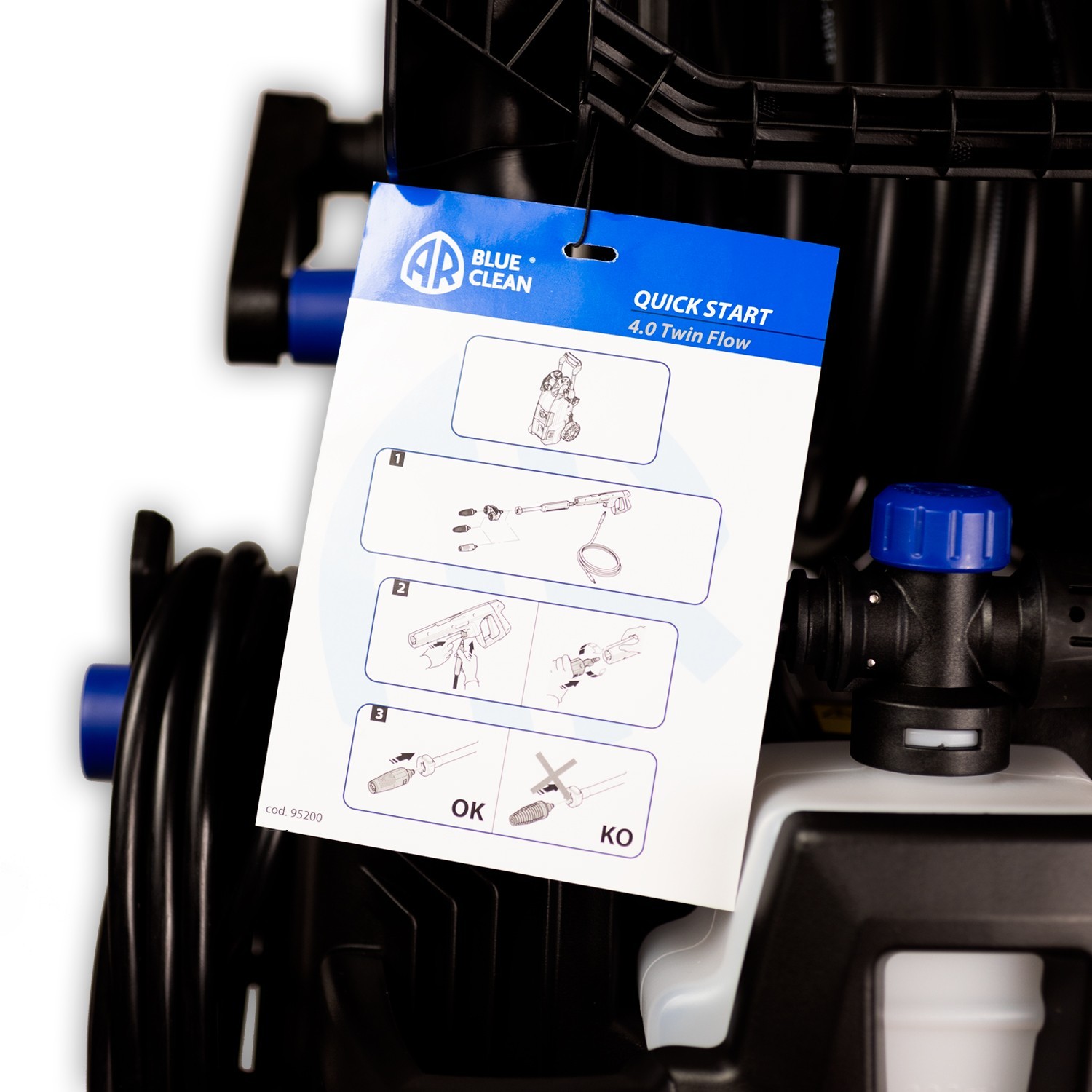 Annovi Reverberi 4.0 Twin Flow Dualtech Cold Water Pressure Washer