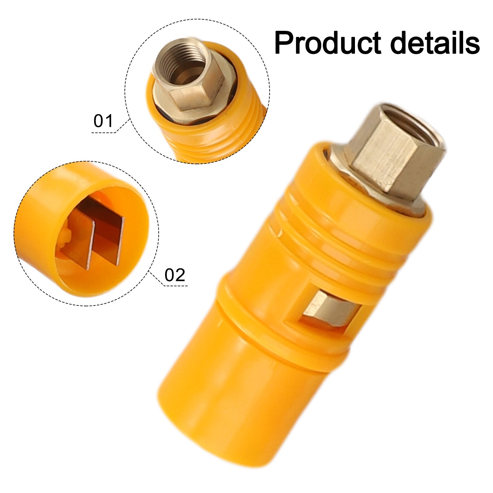 Easy to Use Adjustable Nozzle for Car Washing and General Purpose Cleaning