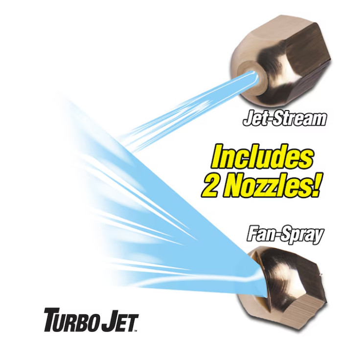 TURBO JET Power Washer Garden Hose Attachment # 1000243 Free US Shipping