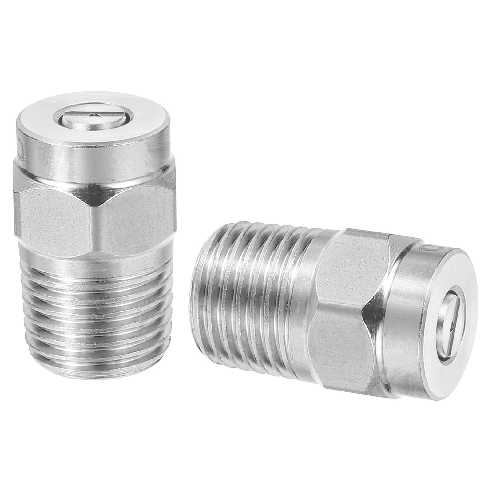 Surface Cleaners Tips Thread Nozzle, 1/4 Inch NPT Male, 030 Orifice, 15 Degree