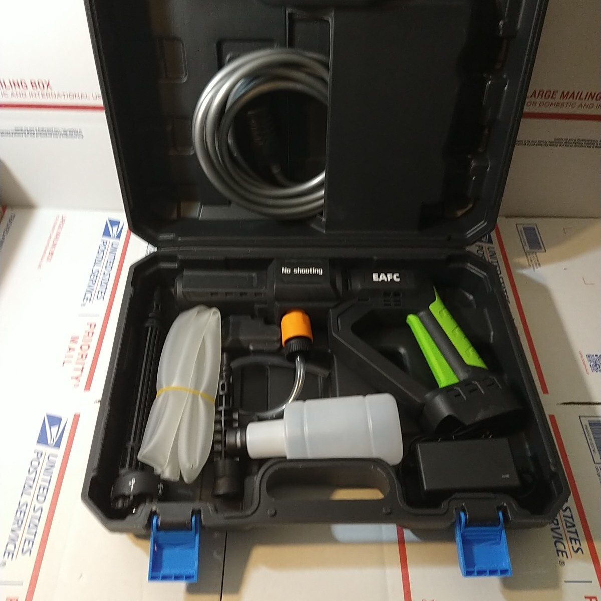 EAFC Cordless Pressure Washer Max 1000Psi 3 Speed Battery Pressure Washer CARS