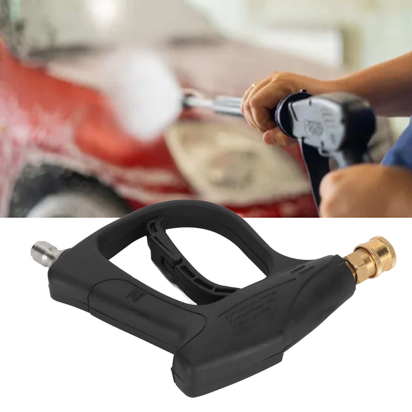 High Pressure Washer Handle Pure Copper Spool 4350PSI Pressure Washer Spraye Y