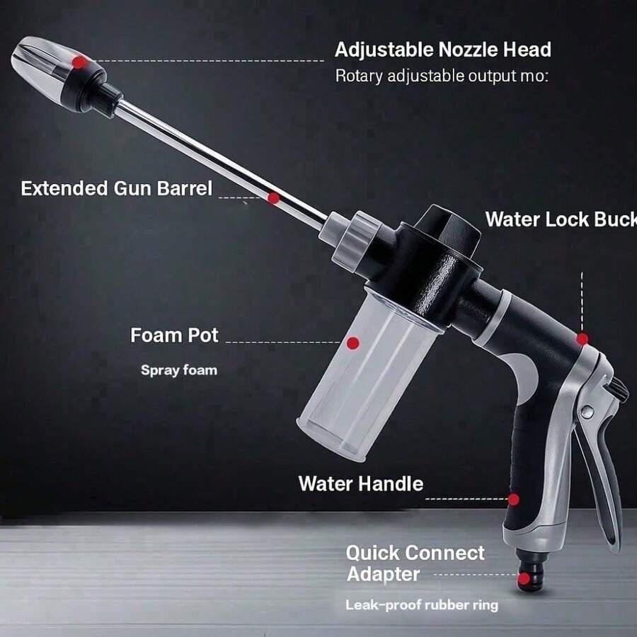 Aquoxis Cordless Cleaning Device Converts Garden Hose to Pressure Washer
