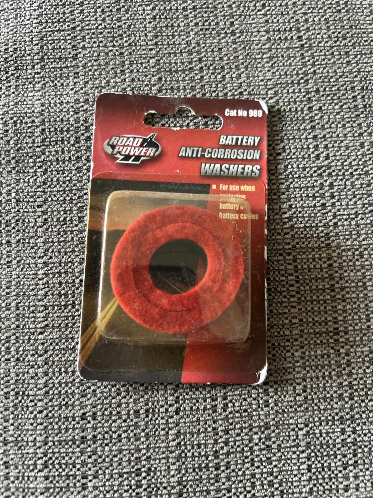 Road Power Anti-Corrosion Fiber Washers 6V/12V 989