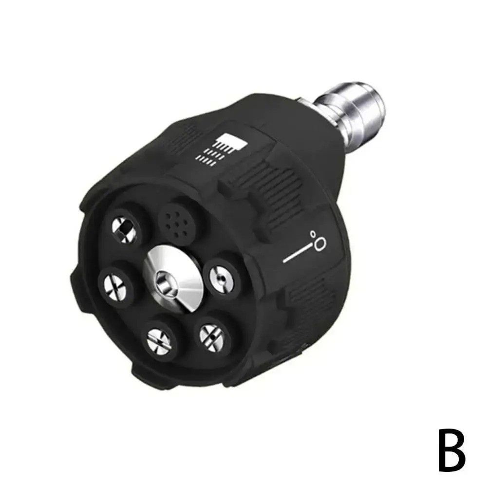 New 6 in 1 Power Washer Nozzle Set 1/4 Quick Connector Fast Shipping