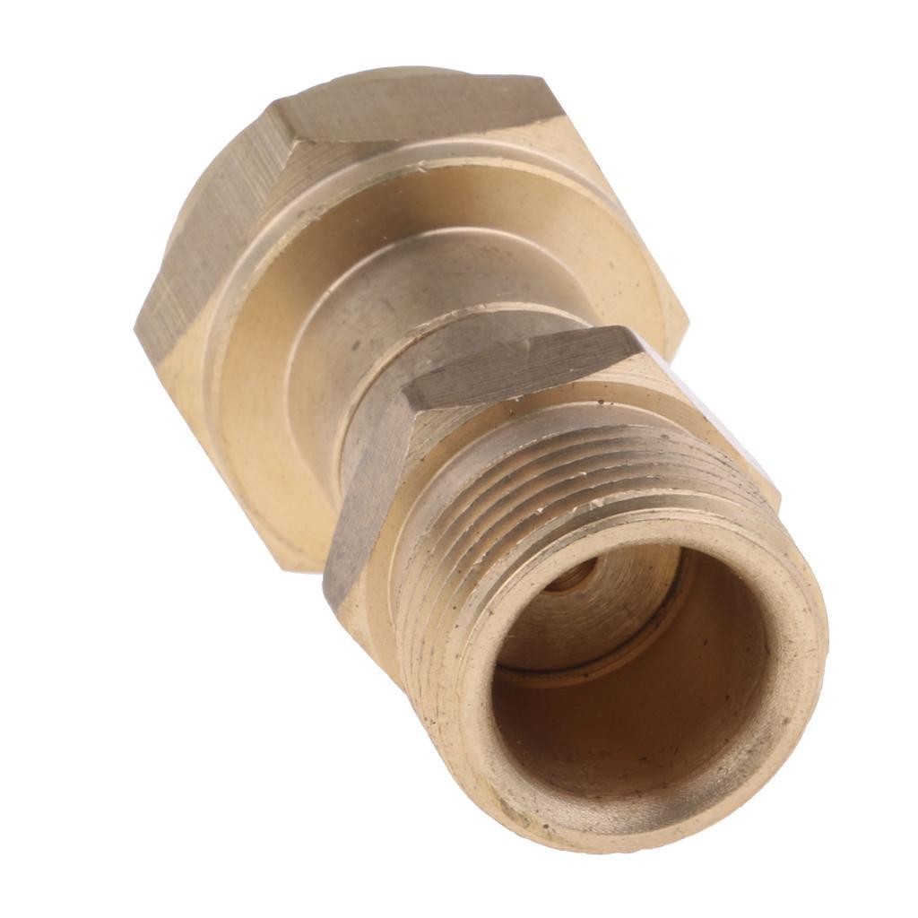 Swivels Brass Hose Coupling Thread 22mm mm F Adapter For