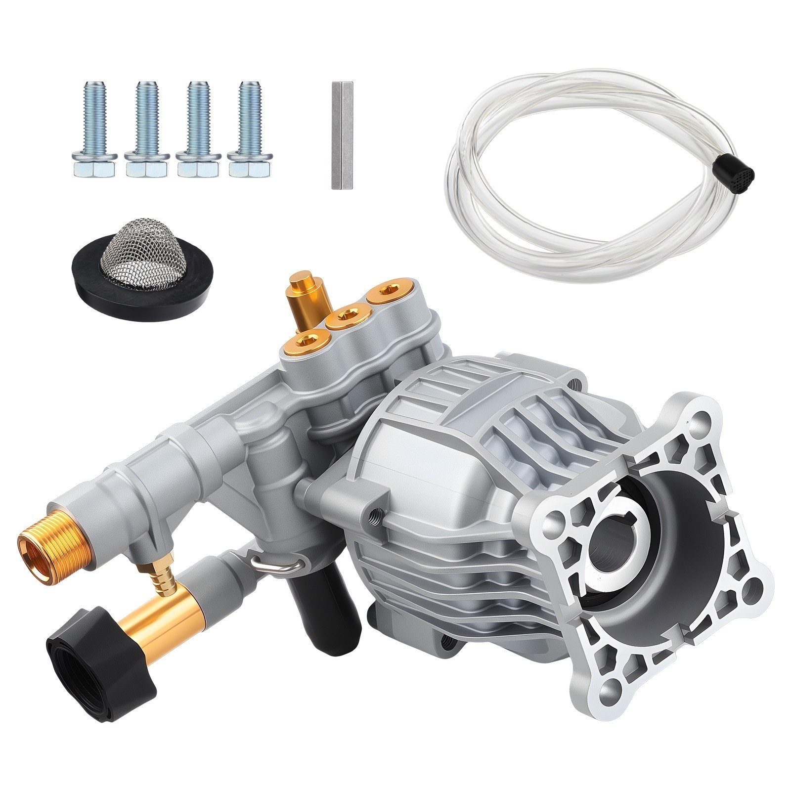 90028 Horizontal Pressure Washer Pump -Kit Aluminum 2.4 GPM 3300 PSI Power 3/4″
