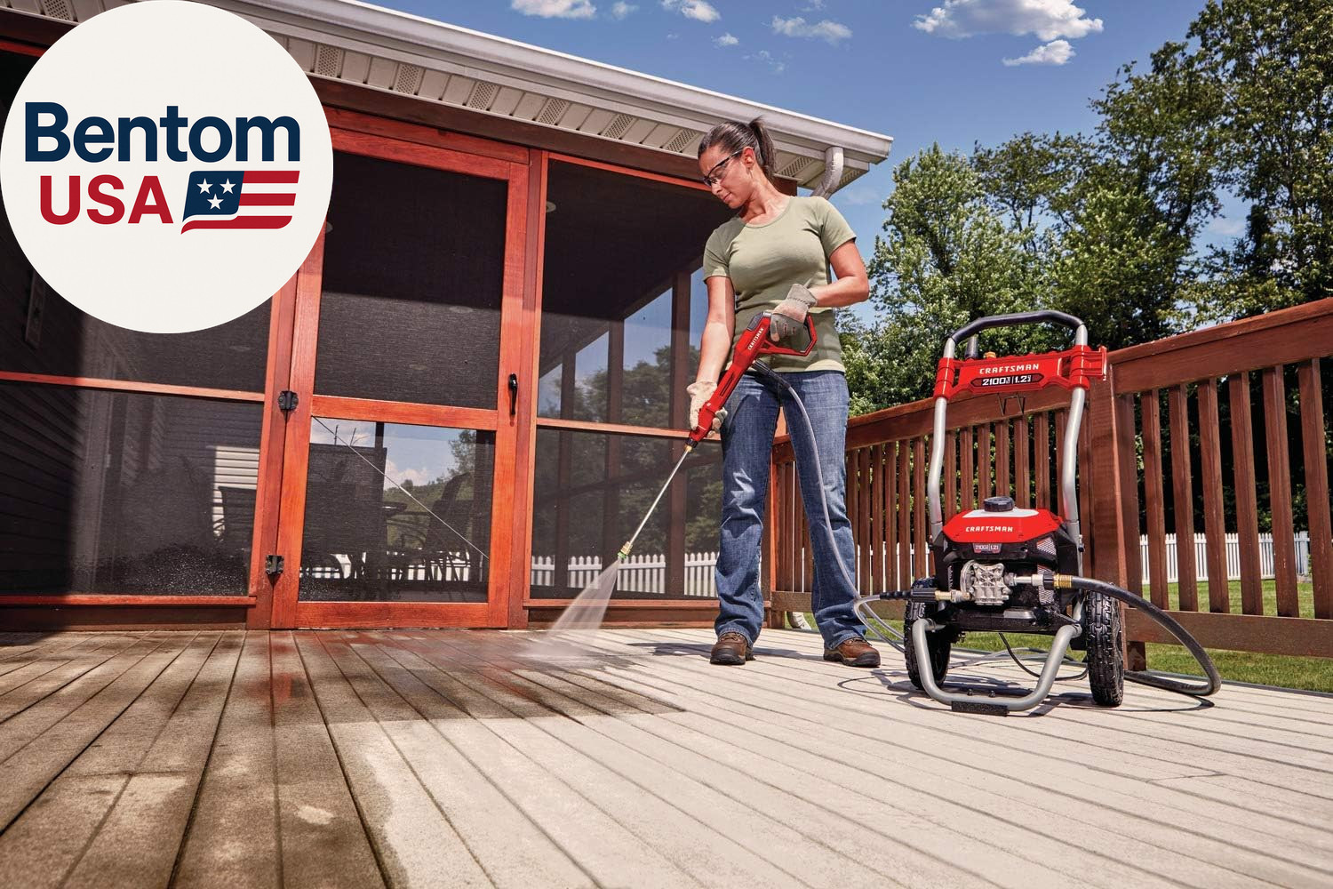 Electric Pressure Washer, Cold Water, 2100-PSI, 1.2 GPM, Corded (CMEPW2100)