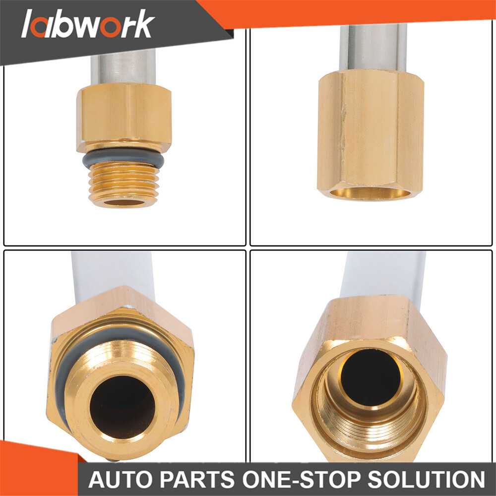 Labwork High Pressure Washer Gun Extension Wand Lance Gutter Cleaner Nozzles Kit