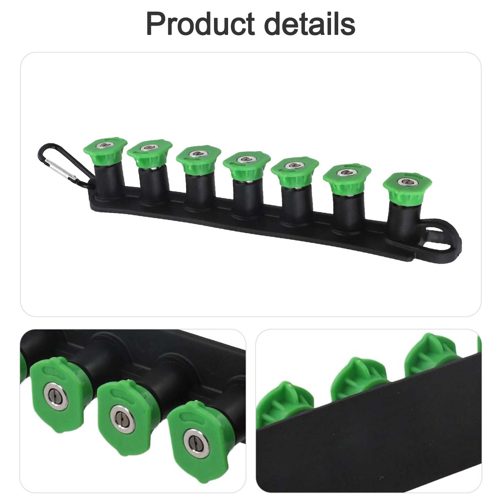 4000 PSI Nozzle Kit Compatible With Most Washers Powerful Cleaning Performance