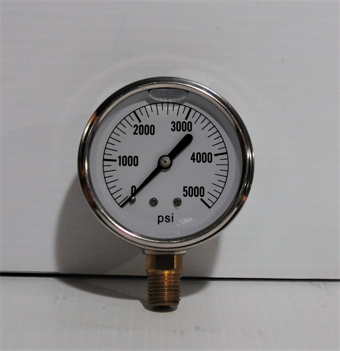 Pressure Washer Gauge 758 974 pressures to 5000 Stainless steel case and rim